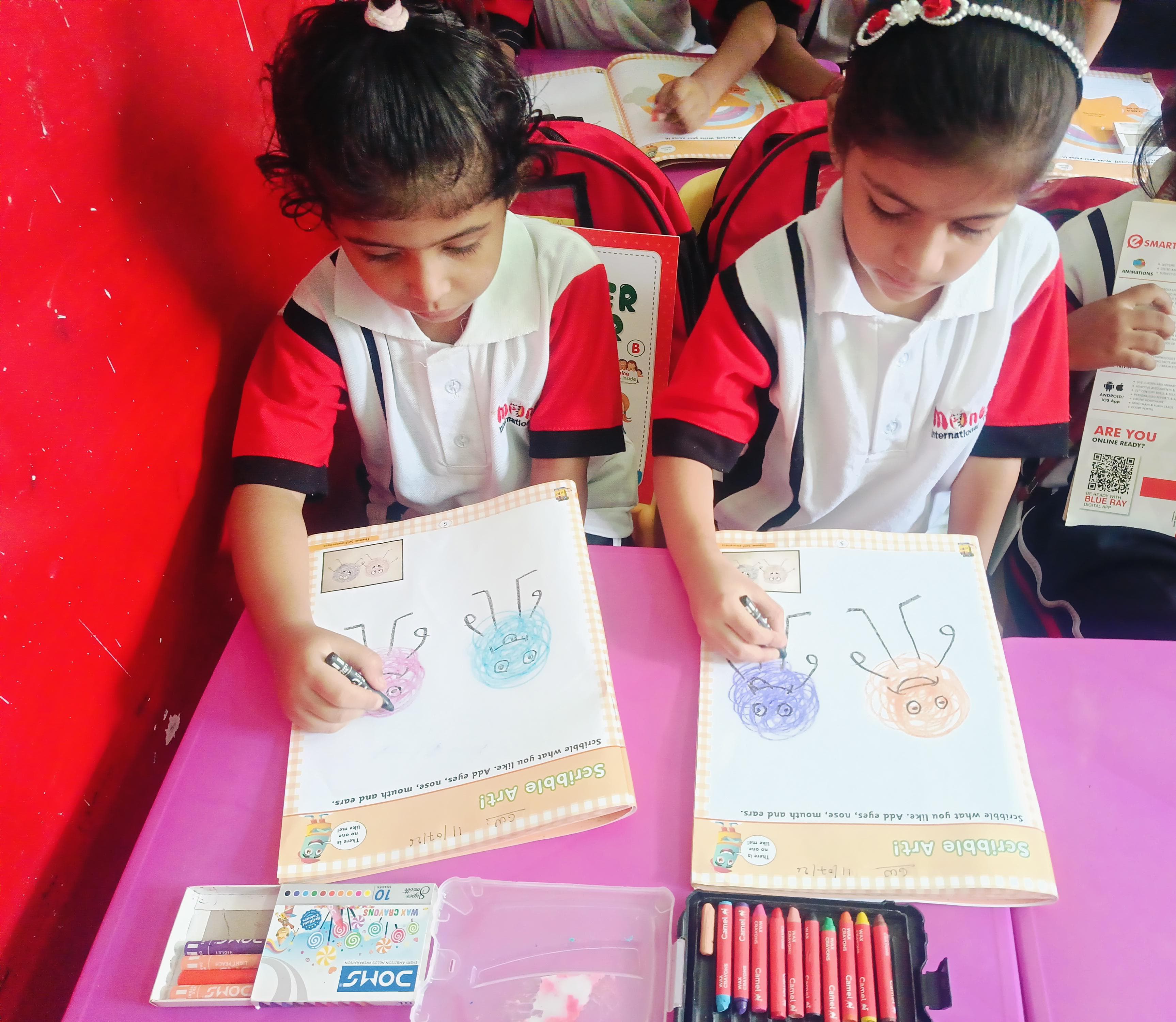 Scribble Art - Madhav International School
